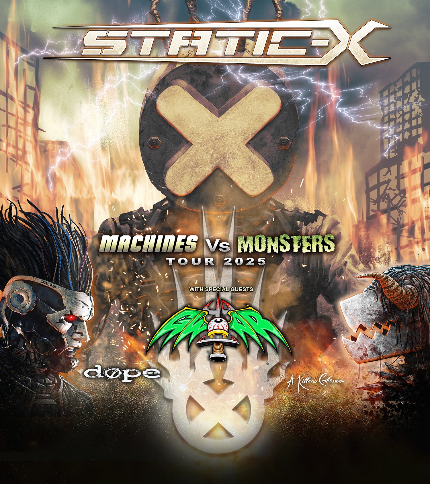 Announcing the Machines Vs Monsters Tour Featuring GWAR