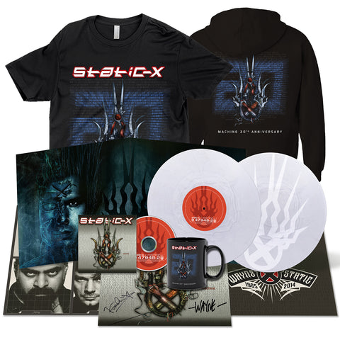 20th ANNIVERSARY RELEASE OF STATIC-X’S LEGENDARY SOPHOMORE ALBUM MACHINE  NOW AVAILABLE GLOBALLY