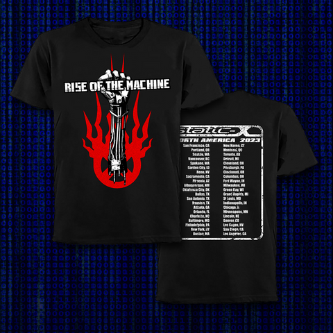 Rise Of the Machine 2023 North America Tour Shirts