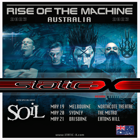 Static-X to tour Australia with SOiL