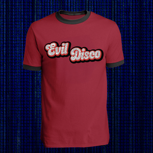 Evil Disco 25 Ringer Shirt