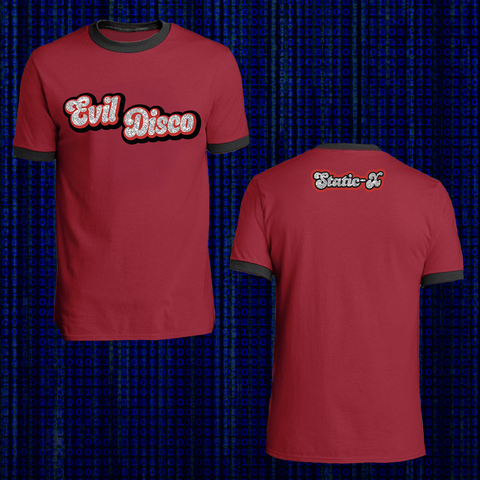 Evil Disco 25 Ringer Shirt