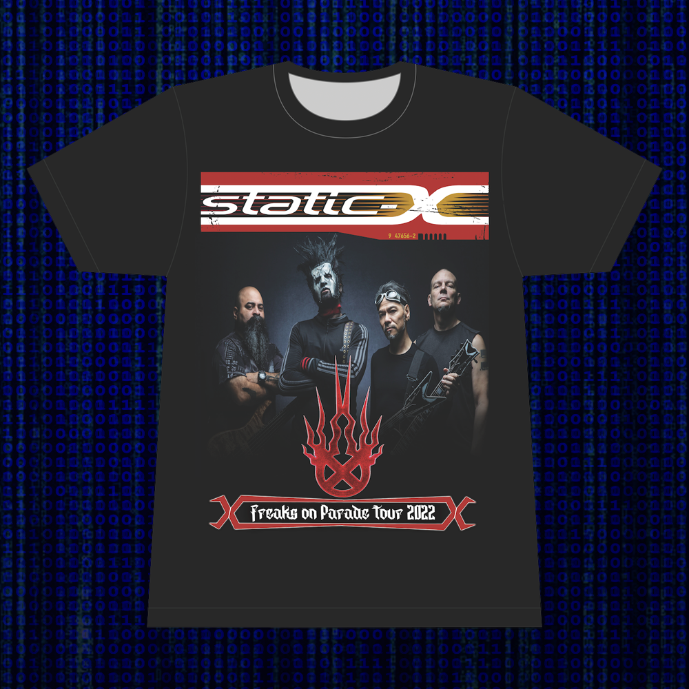 Freaks On Parade Tour Tees StaticX