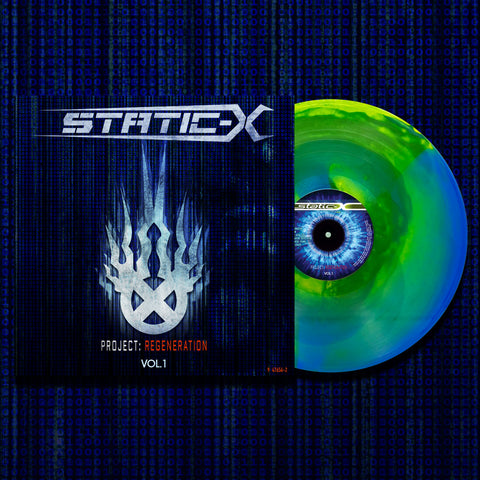 Limited Edition Project Regeneration Volume 1 Blue/Green Swirl Vinyl
