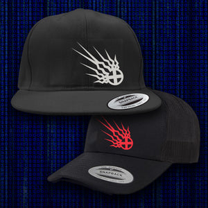 Shock Symbol Embroidered Hats