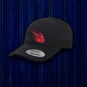 Shock Symbol Embroidered Hats